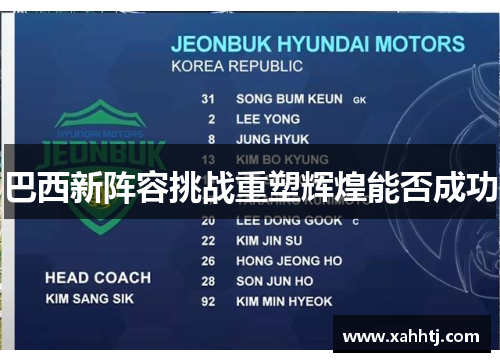 巴西新阵容挑战重塑辉煌能否成功